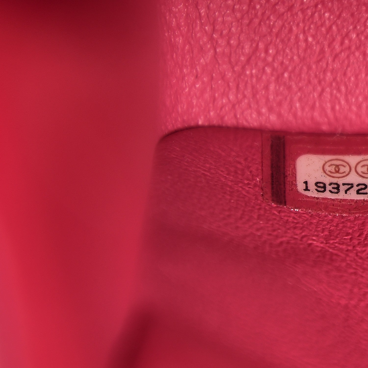 Chanel Lambskin Quilted Medium Double Flap Dark Pink 7 of 12
