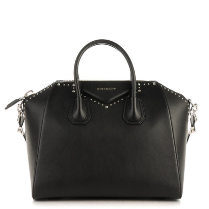 Givenchy Calfskin Medium Studded Antigona Black 1 of 7