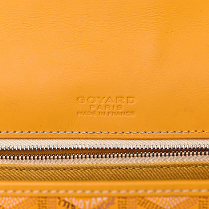 Goyard Goyardine Belvedere MM Messenger Bag Yellow 7 of 21