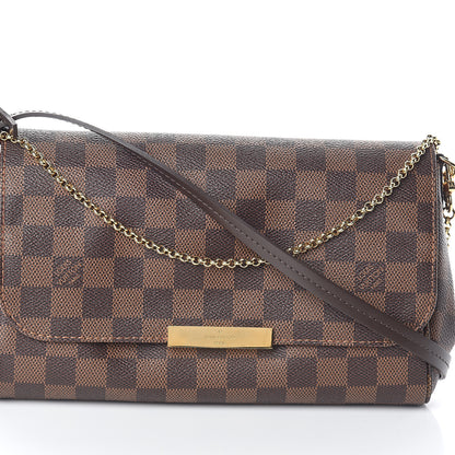 Louis Vuitton Damier Ebene Favorite MM 6 of 8