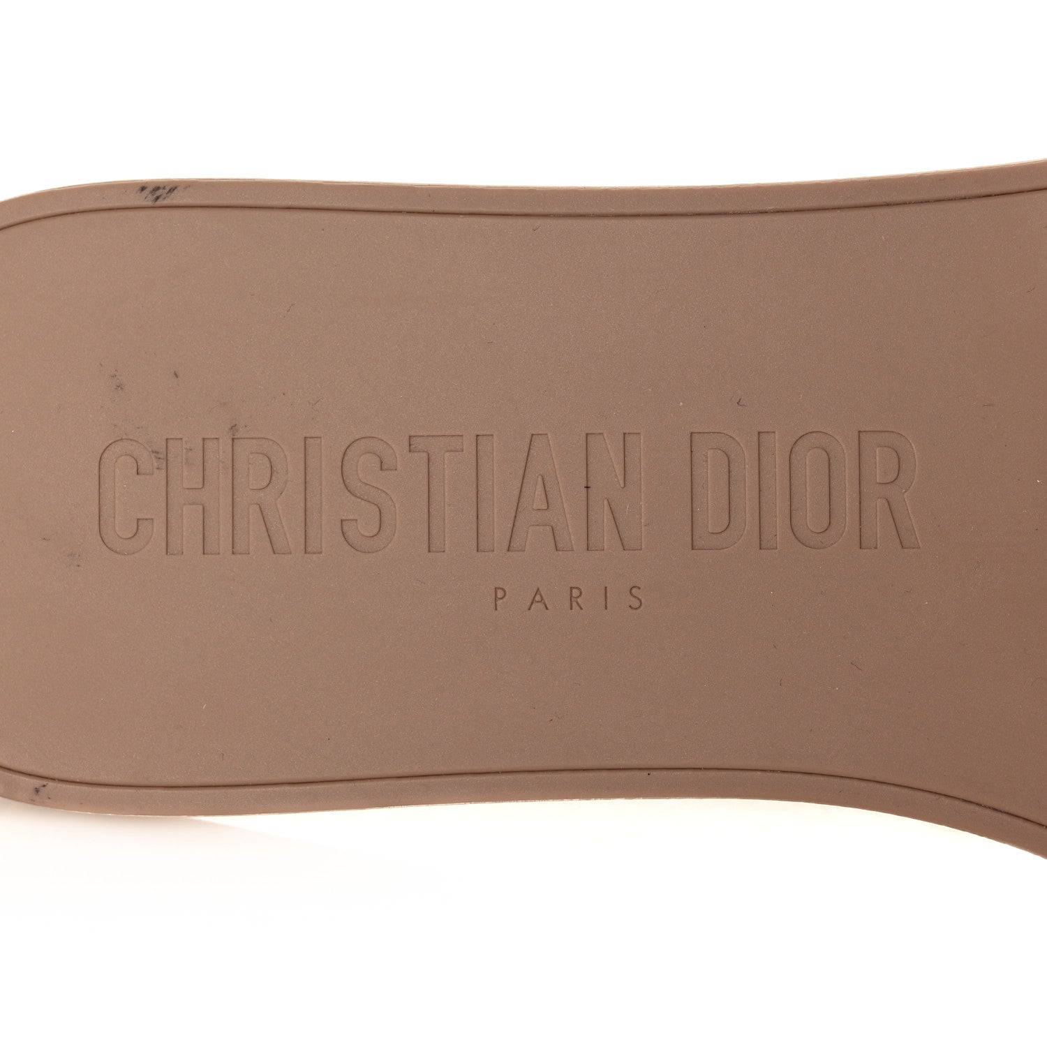 Christian Dior Nylon Camouflage Dio(r)evolution Slide Sandals 39 Nude 7 of 10
