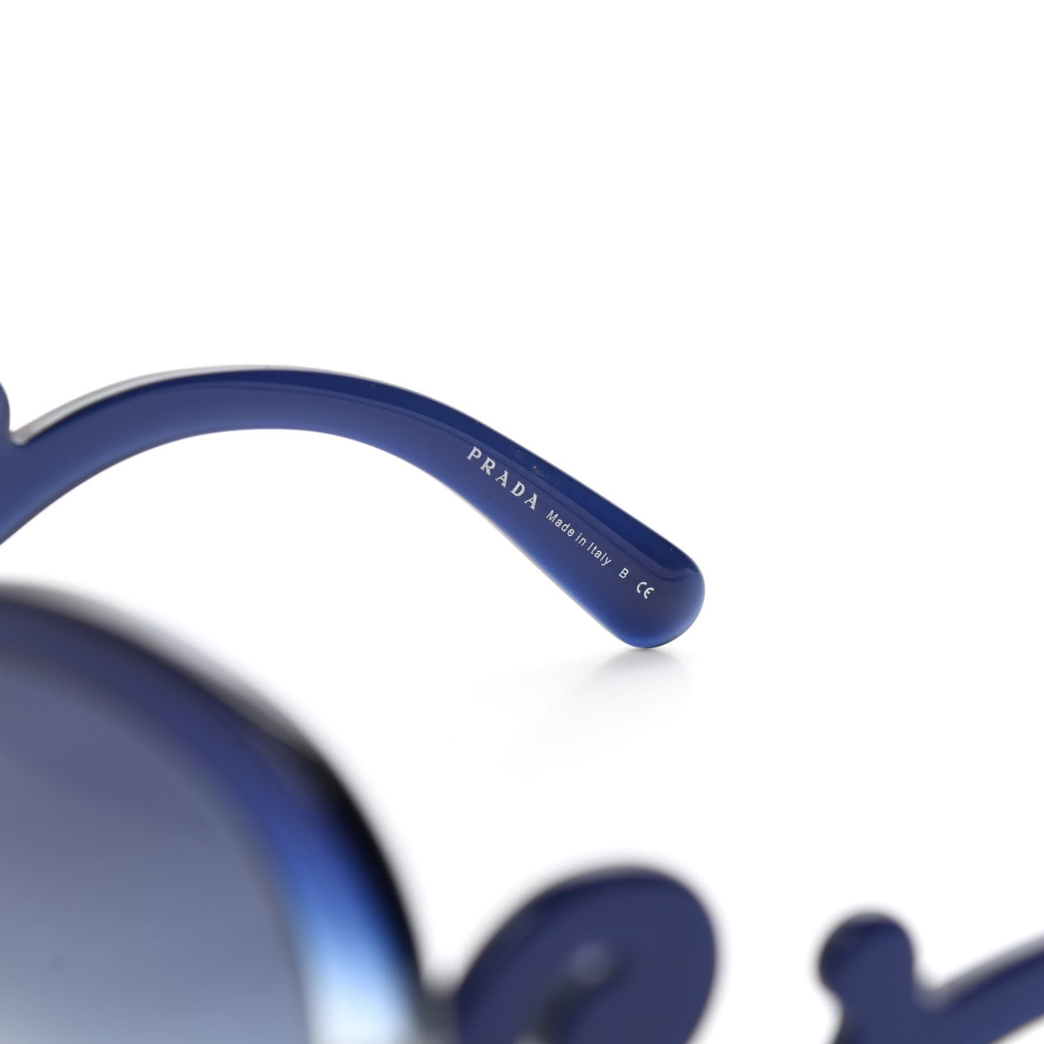 Prada Baroque Sunglasses SPR 27N Blue 6 of 7