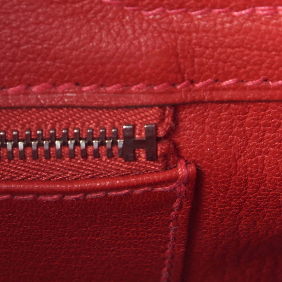 Epsom Birkin 30 Rouge Casaque