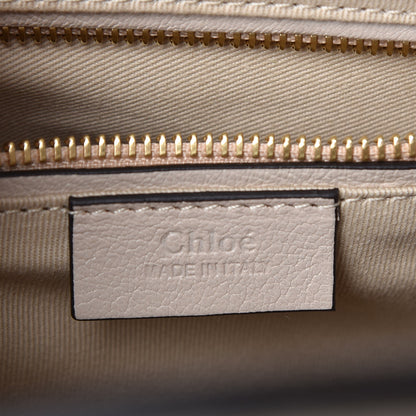 Chloe Goatskin Suede Medium Pixie Bag Abstract White 7 of 8
