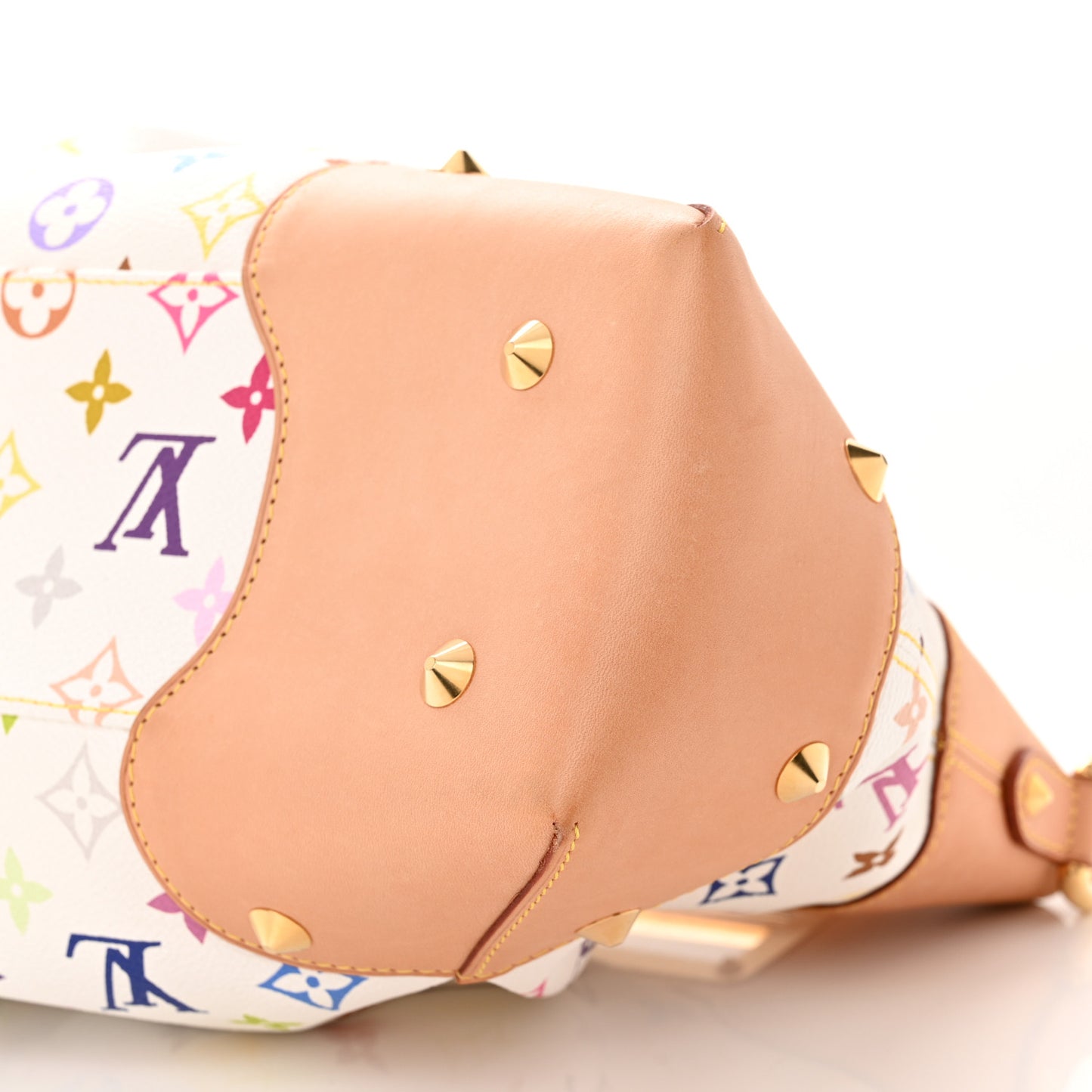 LOUIS VUITTON Monogram Multicolor Judy GM White