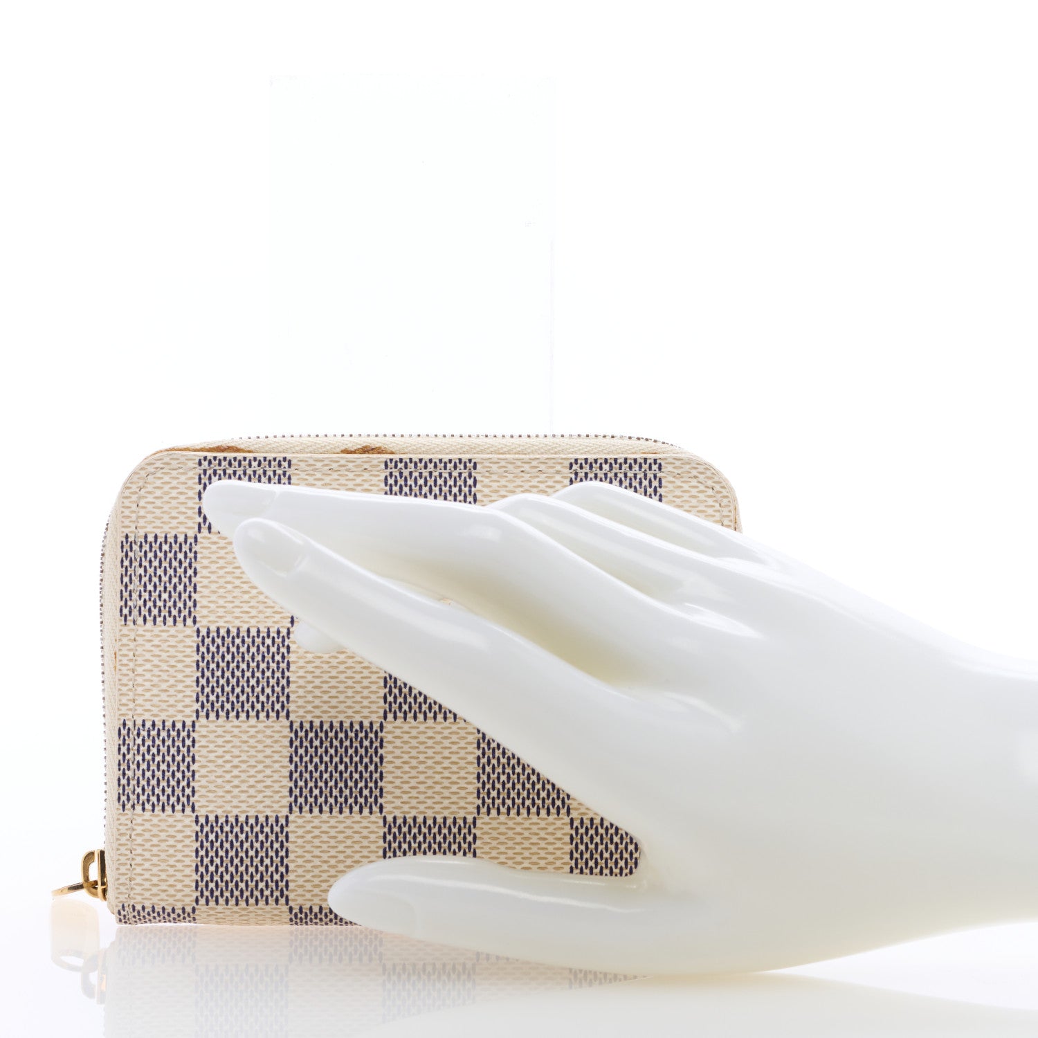 Louis Vuitton Damier Azur Zippy Coin Purse 2 of 6