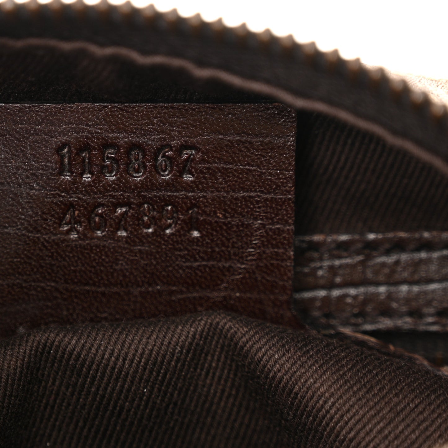 Monogram Medium Horsebit Chain Hobo Dark Brown