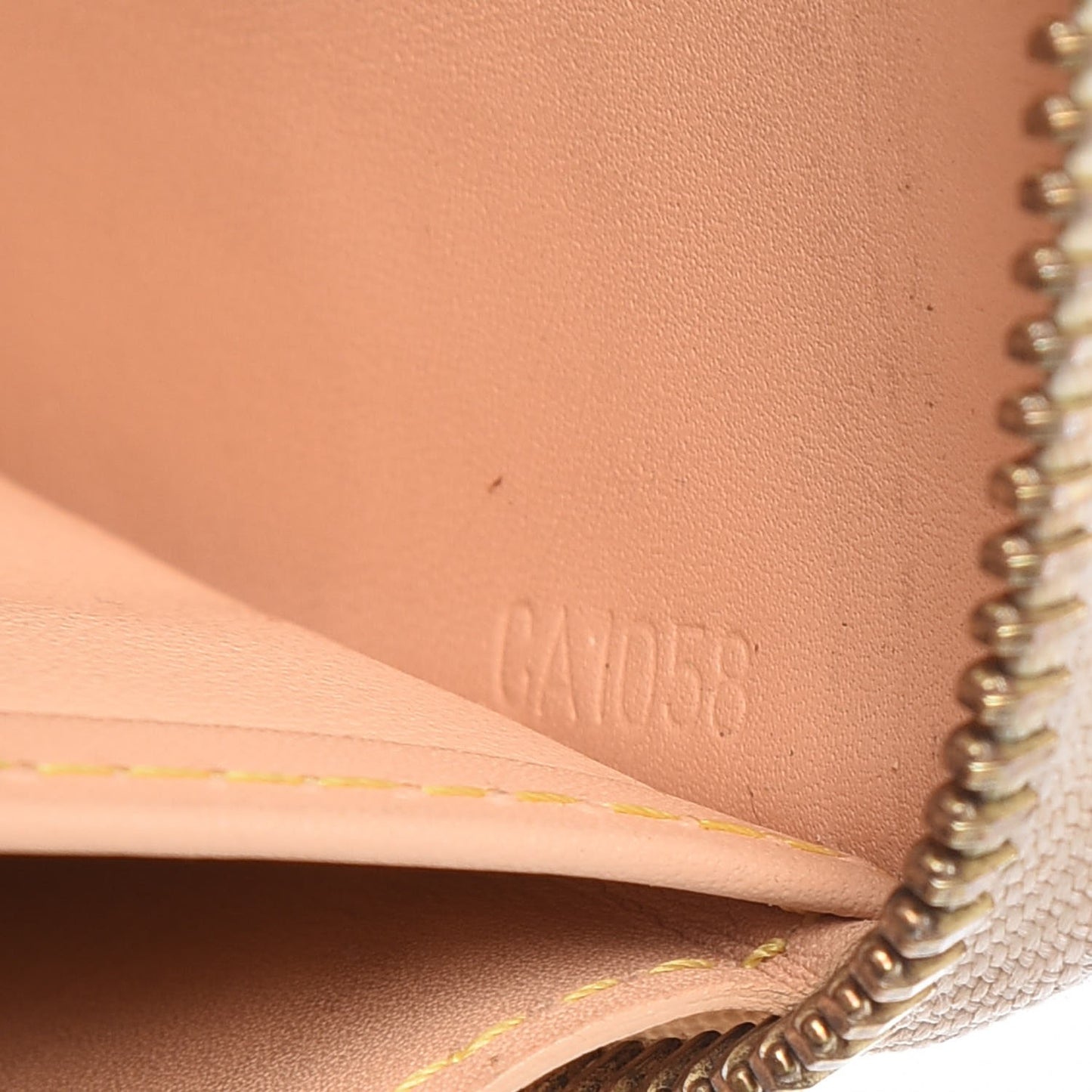 Monogram Multicolor Zippy Wallet White