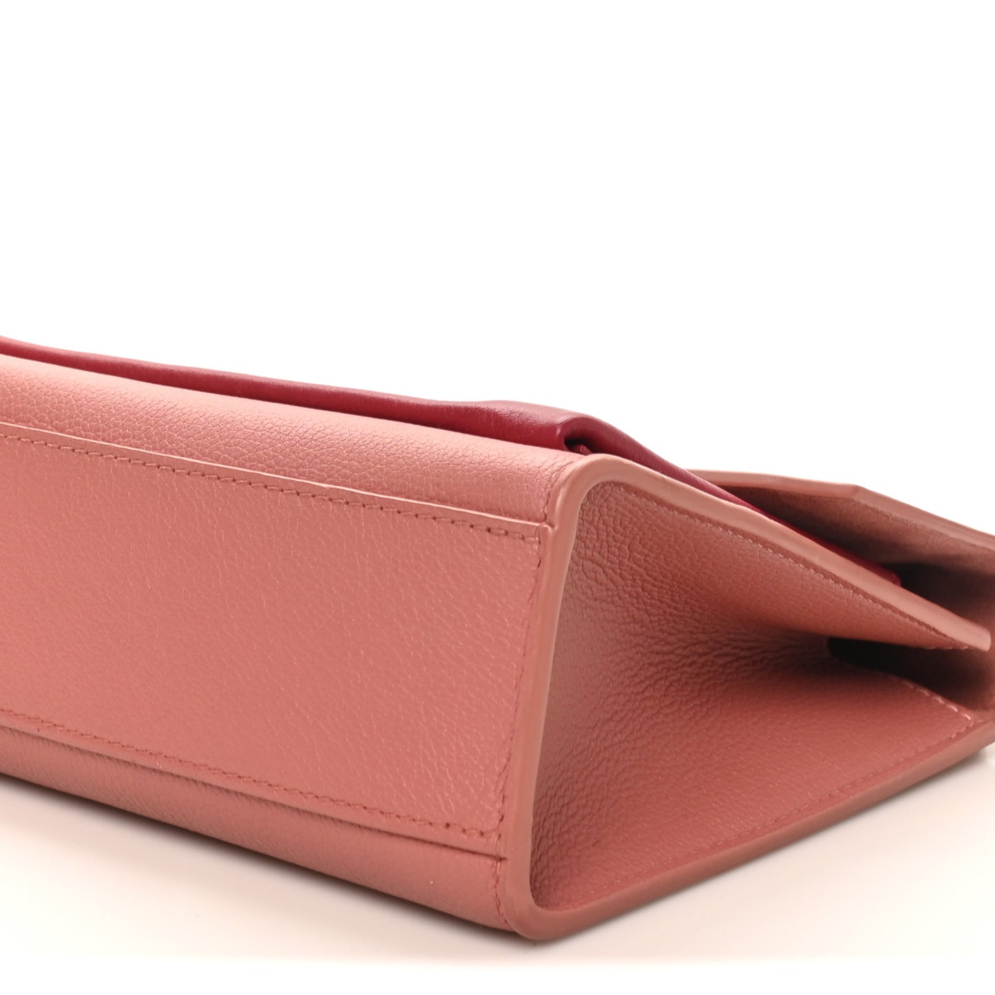 Soft Calfskin Mylockme Chain Bag BB Rose Boudoir Lie de Vin