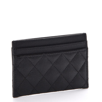 Chanel Caviar Quilted Boy Card Holder Black 3 of 9