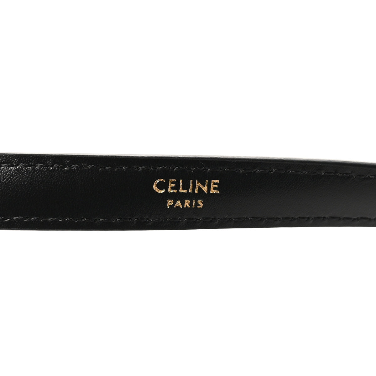 Taurillon Calfskin 13mm Mini Maison Belt 85 34 Black