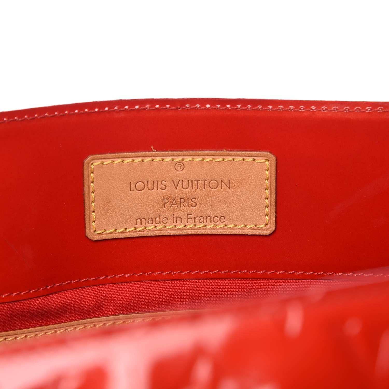 Louis Vuitton Vernis Reade GM Rouge 6 of 7