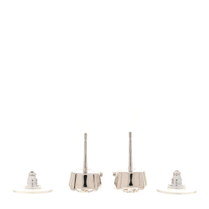 Chanel Crystal Starfall Drop CC Earrings Silver 3 of 4