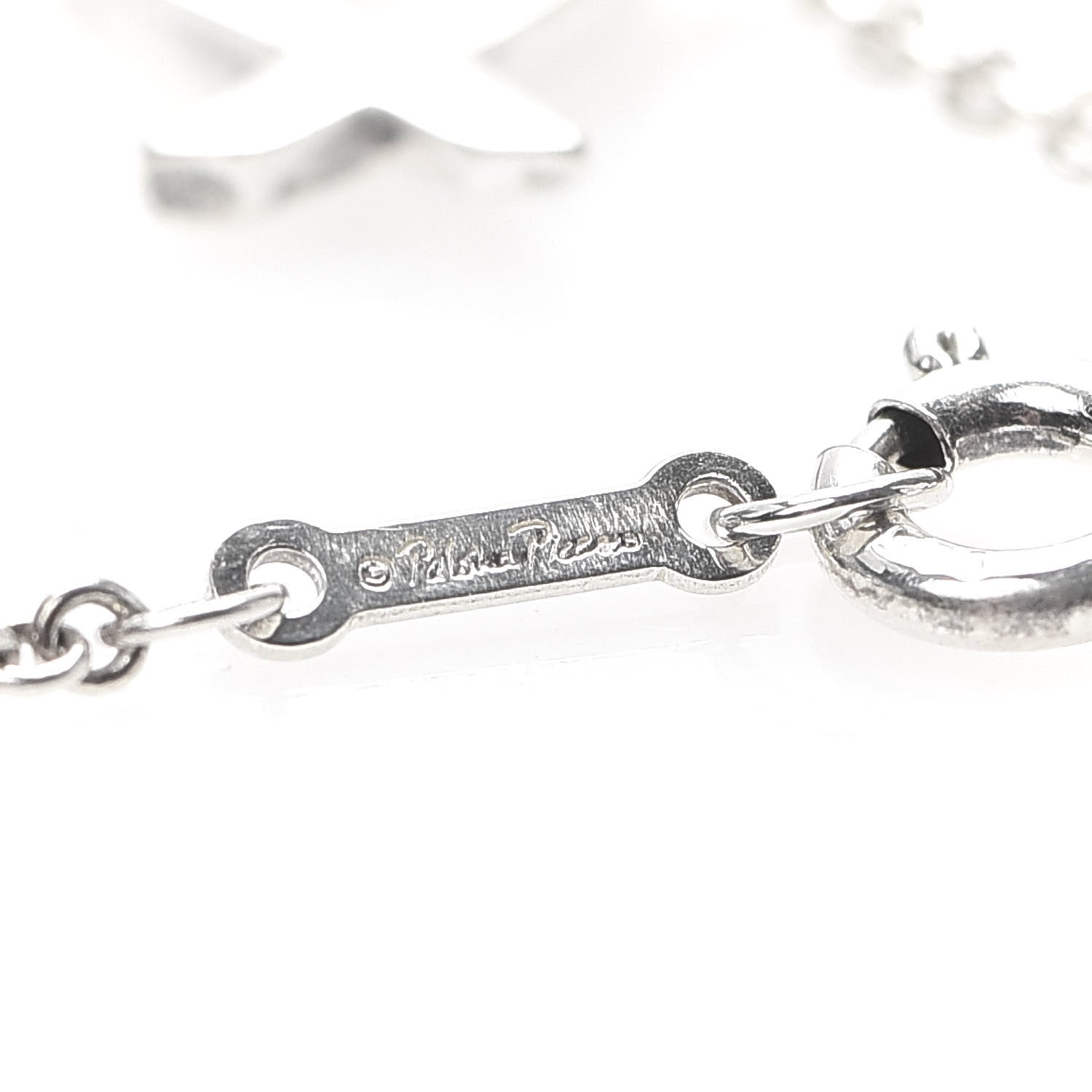 Tiffany Sterling Silver Paloma Picasso Loving Heart Bracelet 4 of 6