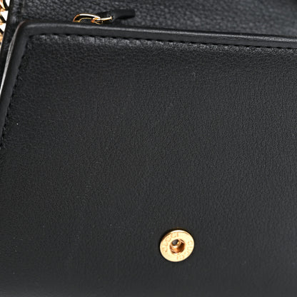 Gucci Roxy Calfskin Medium Blondie Chain Wallet Black 12 of 13
