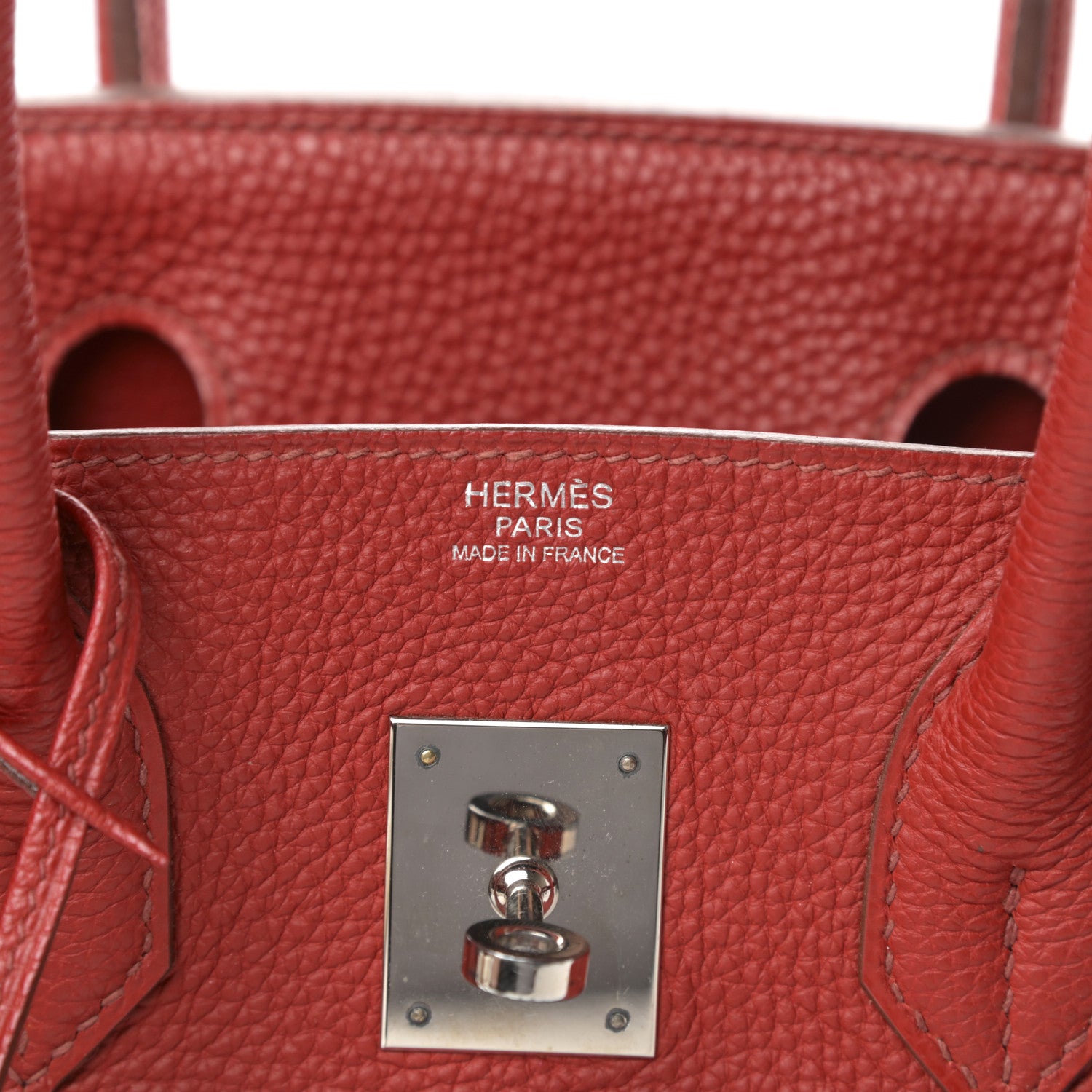 Hermes Togo Birkin 30 Rouge Garance 6 of 14