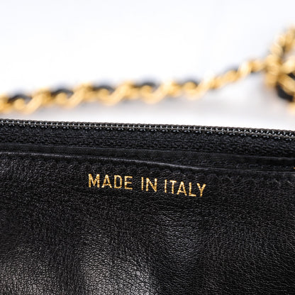 Chanel Patent Timeless CC Wallet On Chain WOC Black 6 of 8