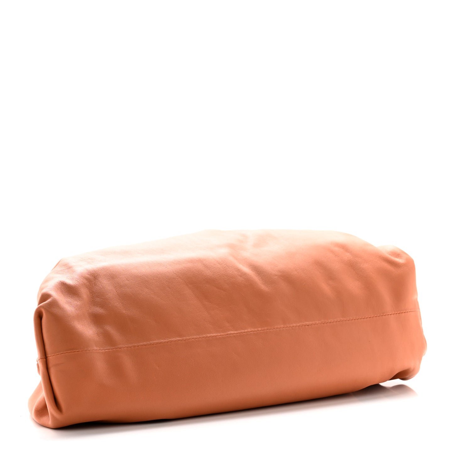 Smooth Butter Calf The Pouch Oversized Clutch Clay