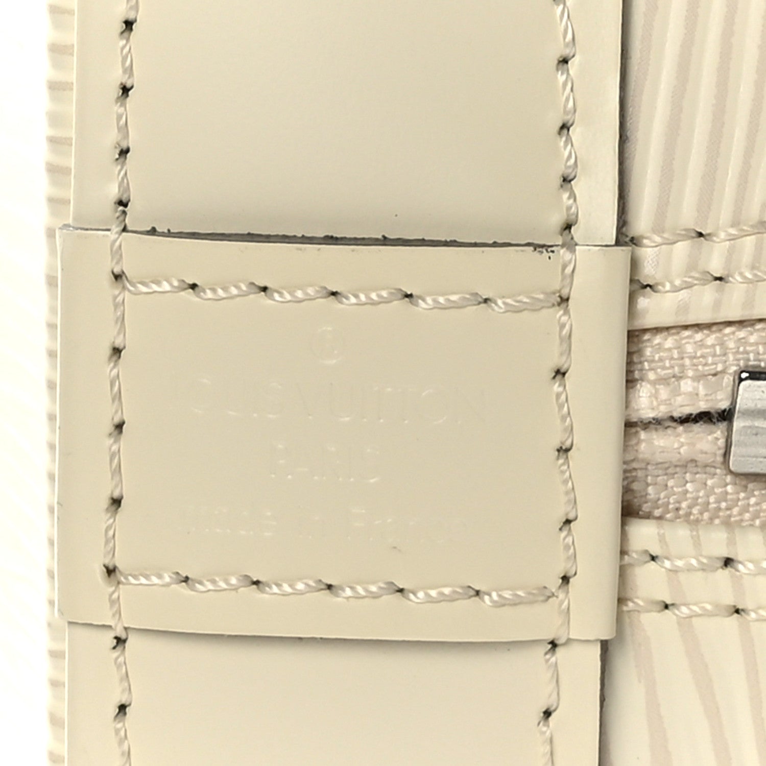 Louis Vuitton Epi Alma PM Ivory 6 of 10
