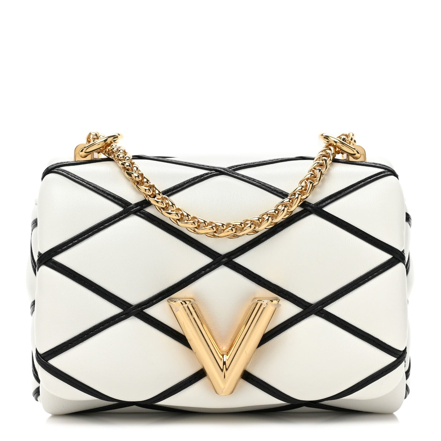Lambskin Malletage Pico GO-14 White Black