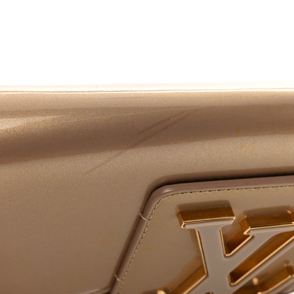 Louis Vuitton Patent Sobe Clutch Beige Poudre 7 of 8