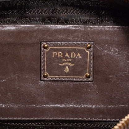 Prada Vitello Shine Pochette Clutch Argilla 7 of 10