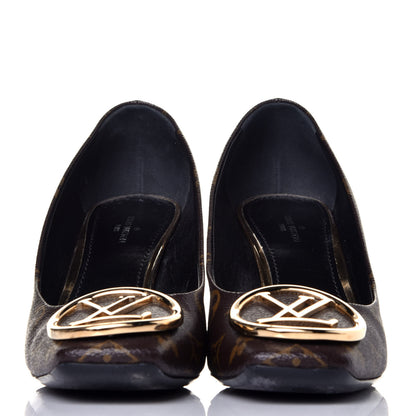 Louis Vuitton Monogram Madeleine Pumps 38 2 of 10