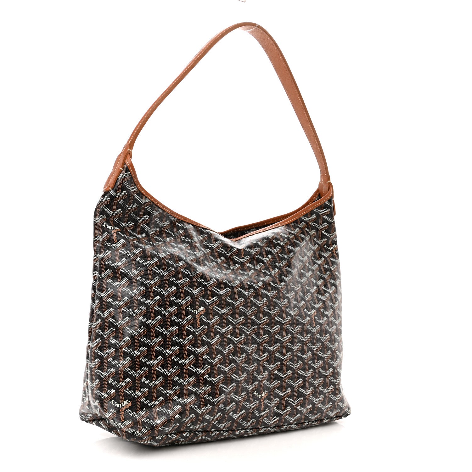 Goyard Goyardine Boheme Hobo Black Gold 4 of 10