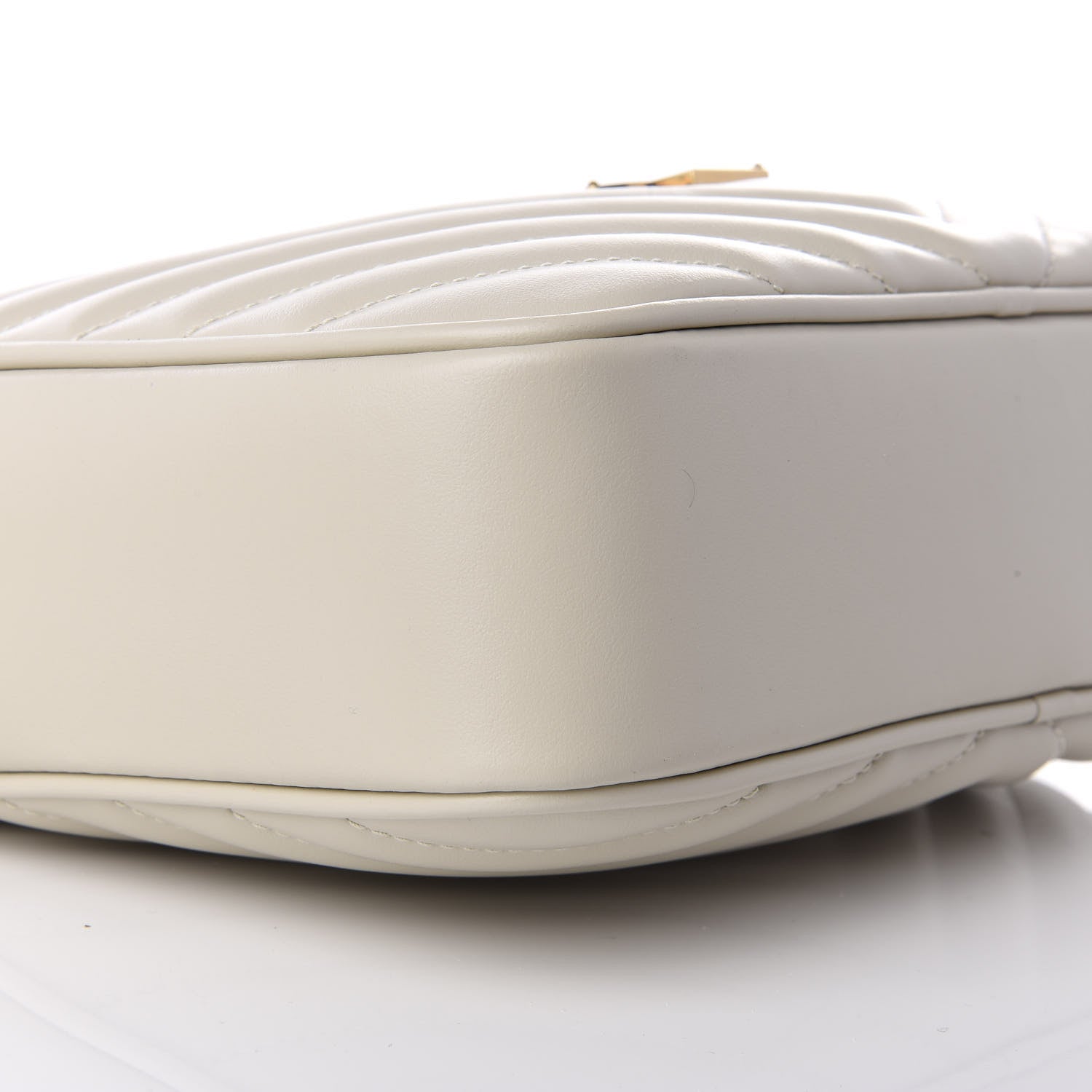 Saint Laurent Calfskin Matelasse Monogram Lou Camera Bag Crema Soft 5 of 8