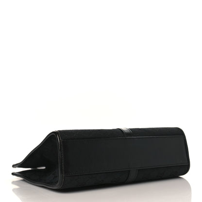 Gucci Monogram Bardot Bag Black 3 of 8