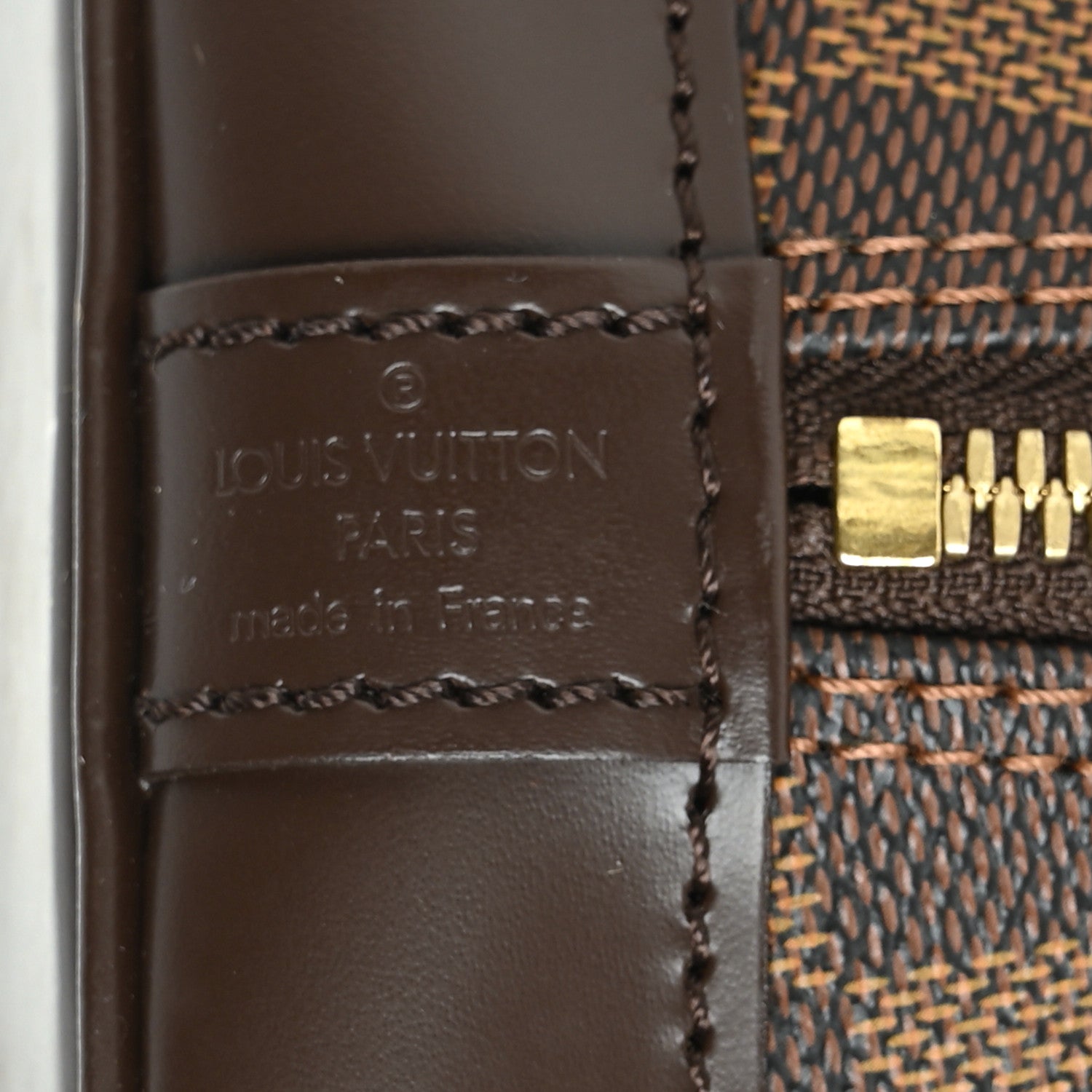 Louis Vuitton Damier Ebene Alma PM 6 of 8