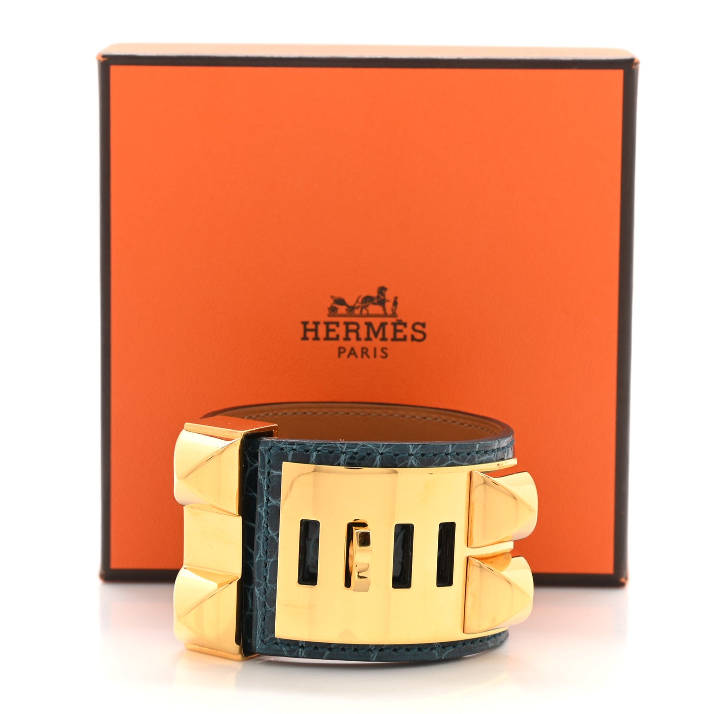 Shiny Alligator Collier De Chien CDC Bracelet S Colvert