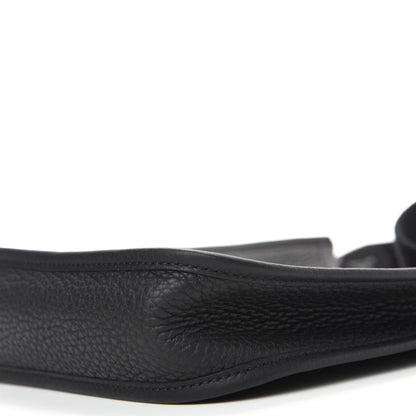 Hermes Taurillon Clemence Evelyne TPM Black 9 of 10