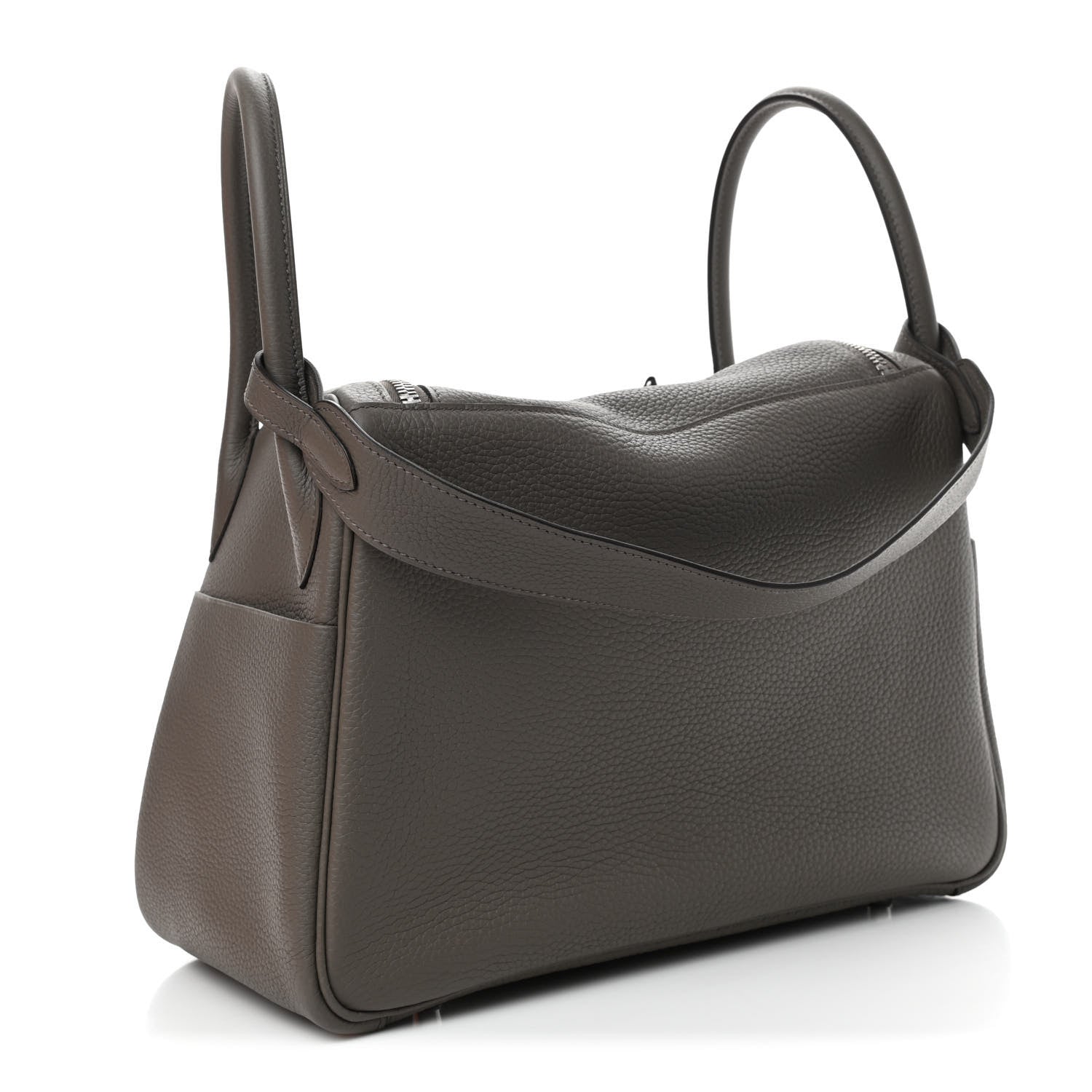 Hermes Taurillon Clemence Lindy 30 Etain 2 of 4