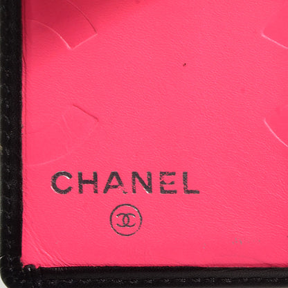 Chanel Calfskin Quilted Cambon Bi-Fold Wallet Black 6 of 7