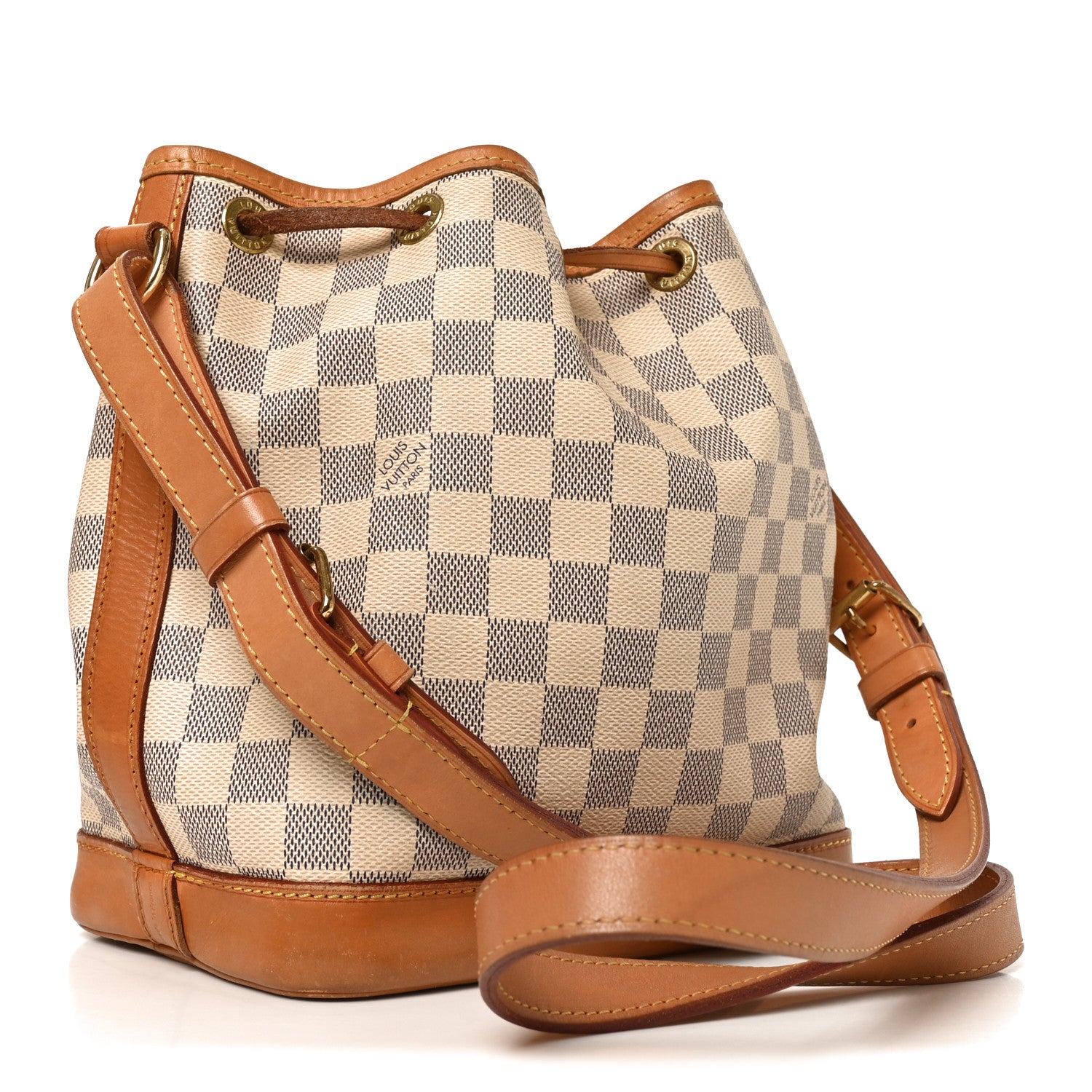 Louis Vuitton Damier Azur Noe BB 3 of 10