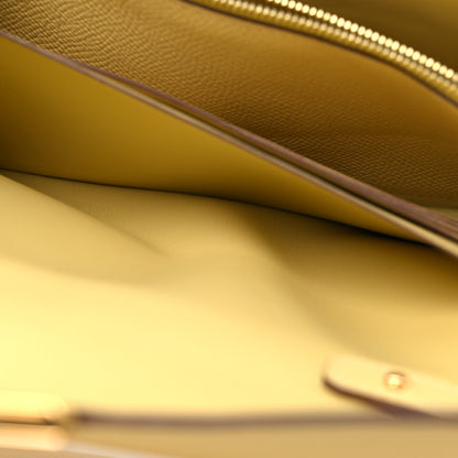 Hermes Epsom Constance Long Wallet To Go Wallet Jaune Poussin 9 of 18