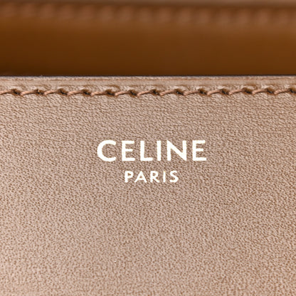 Celine Box Calfskin Teen Classic Box Flap Bag Camel 5 of 7