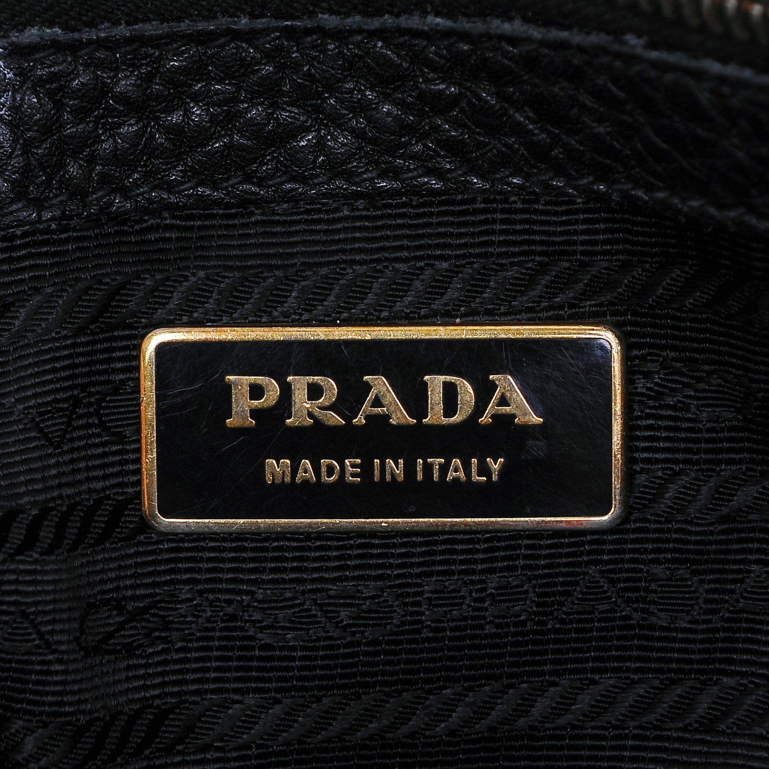 Prada Vitello Daino Shoulder Bag Nero Black 6 of 7