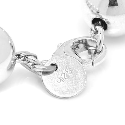 Tiffany Sterling Silver 10mm HardWear Ball Bracelet 5 of 5