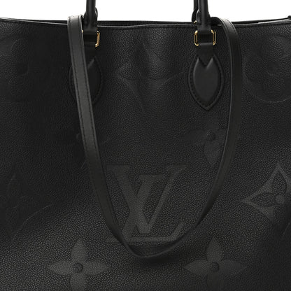 Louis Vuitton Empreinte Monogram Giant Onthego GM Black 7 of 12