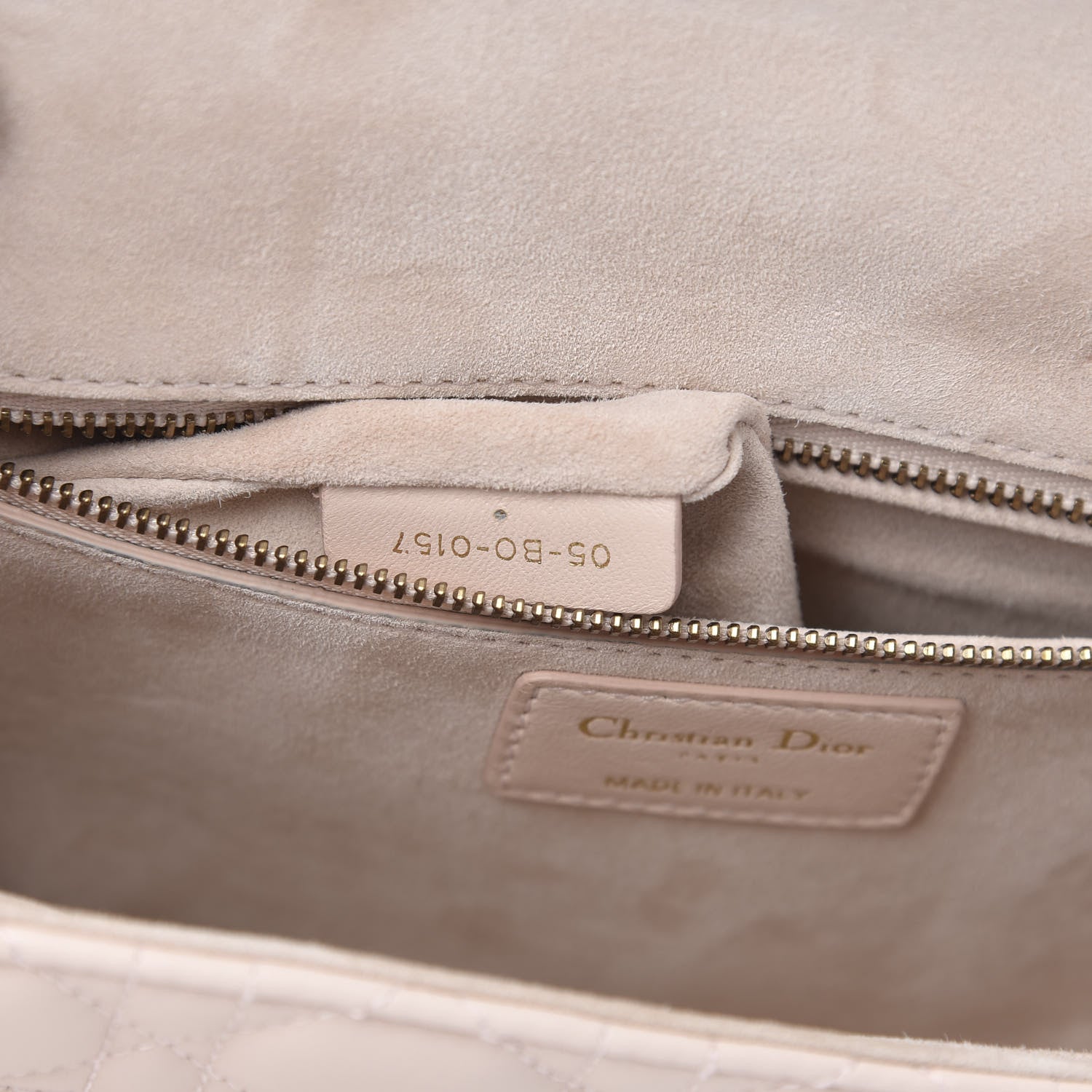 Christian Dior Lambskin Cannage Large Dioraddict Flap Rose Poudre 7 of 12