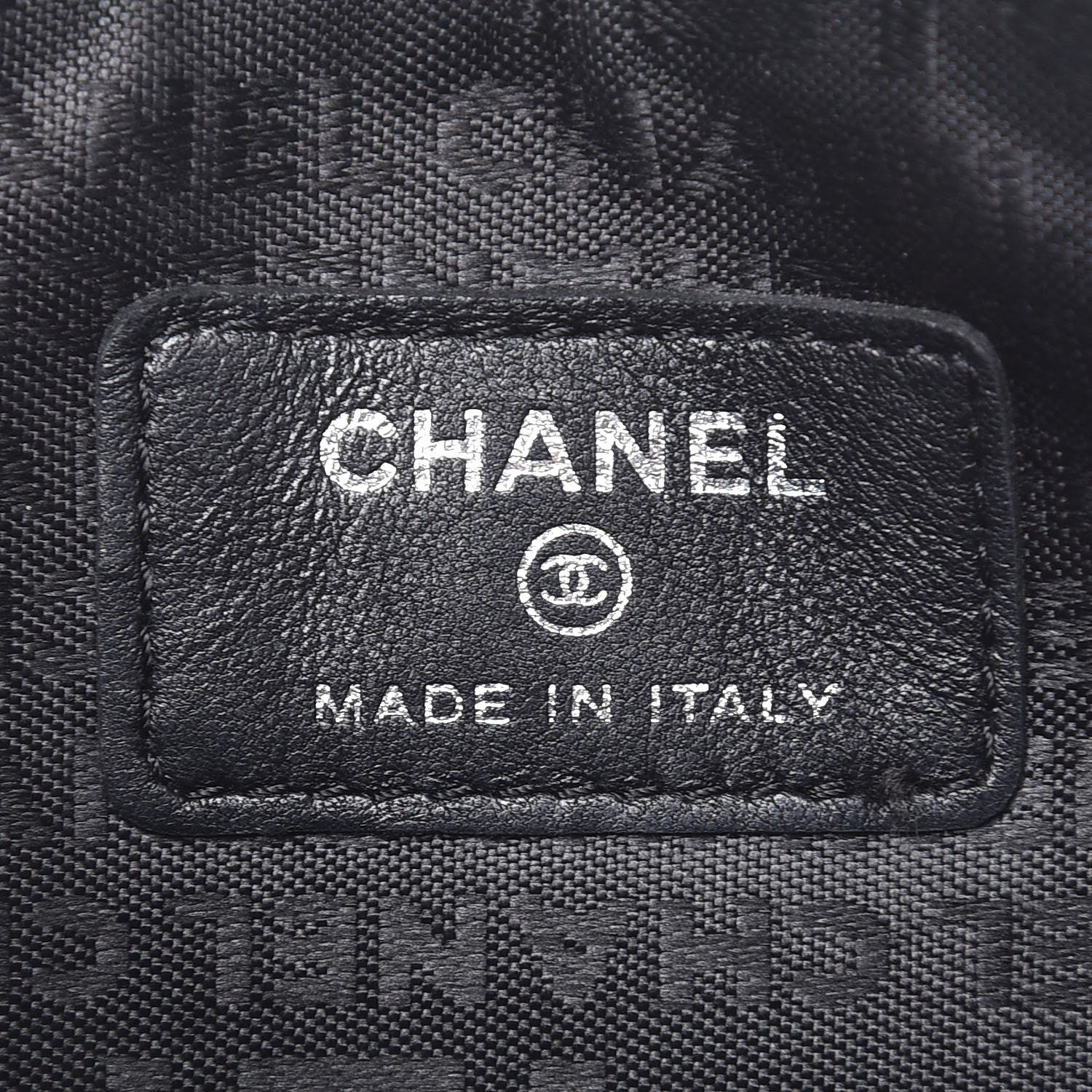 Chanel Lambskin Precious Symbols Pochette Black 6 of 8