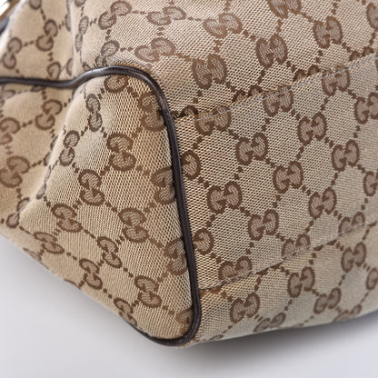 Gucci Monogram Medium Sukey Tote Dark Brown 10 of 17