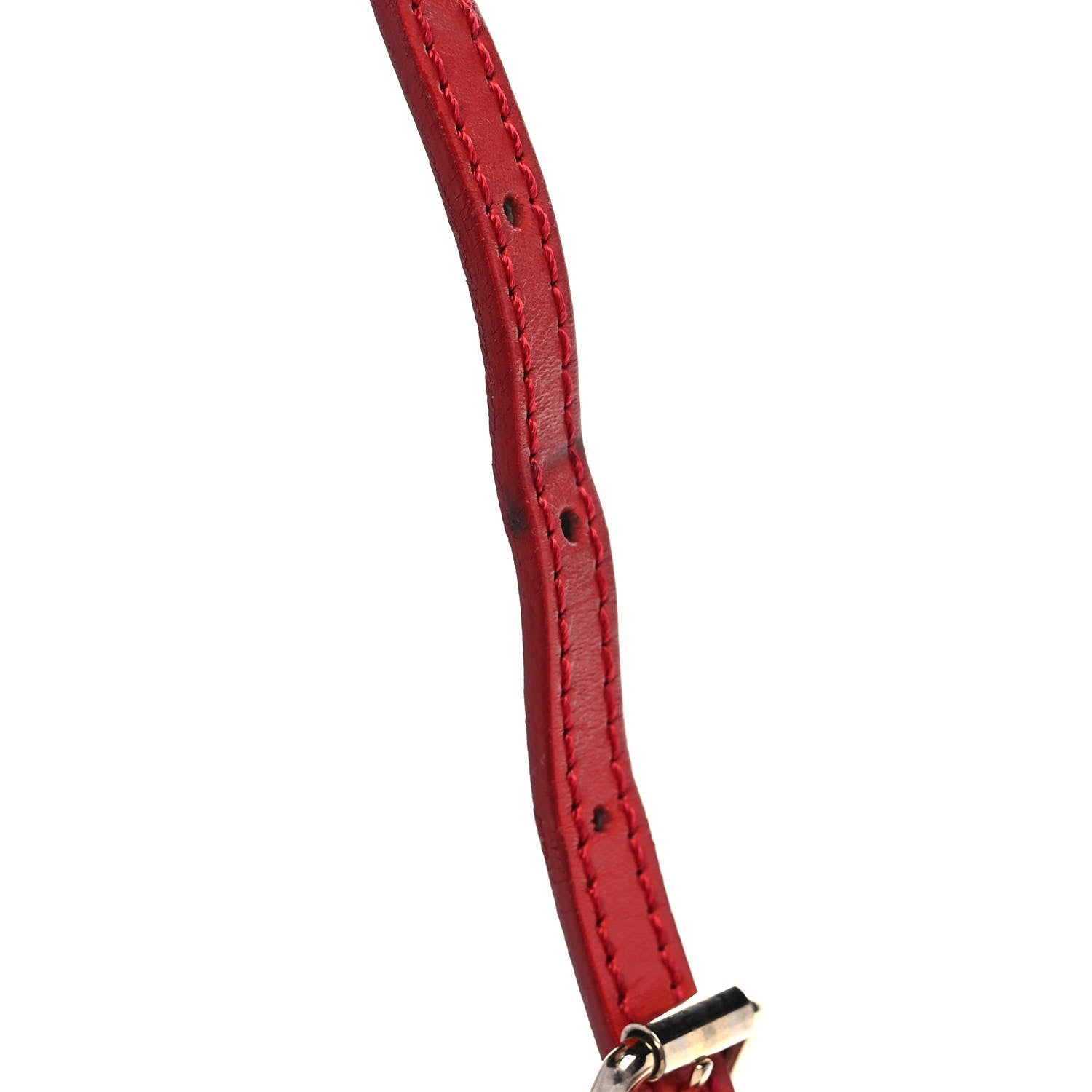 Burberry Haymarket Check Mini Orchard Crossbody Military Red 13 of 13