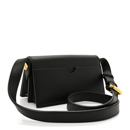 Off-White Calfskin Diag Binder Flap Bag Black 3 of 9