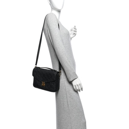 Louis Vuitton Empreinte Pochette Metis Black 2 of 10