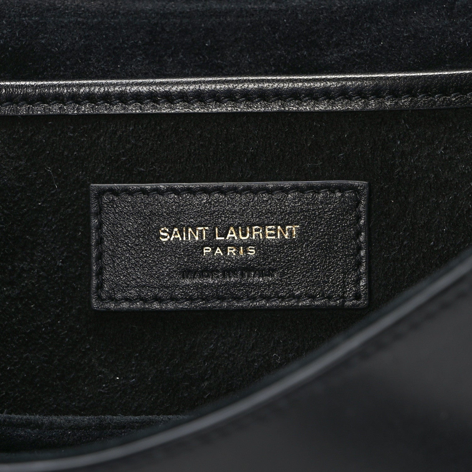 Saint Laurent Smooth Calfskin Small Charlie Shoulder Bag Black 6 of 12