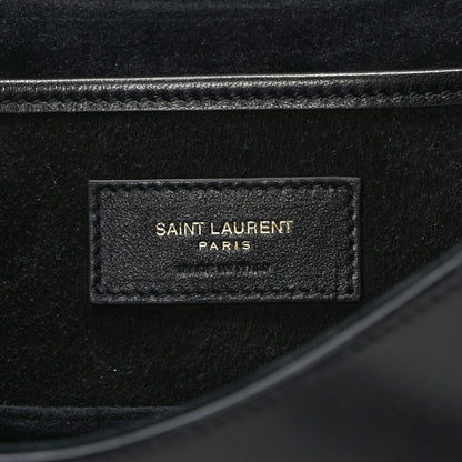 Saint Laurent Smooth Calfskin Small Charlie Shoulder Bag Black 6 of 12