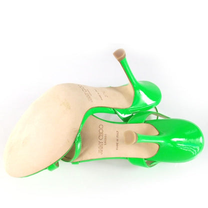 Jimmy Choo Patent Jasmine Heels 37.5 6 of 6